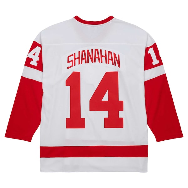 Brendan Shanahan Detroit Red Wings  2001/02 Alternate Captain Blue Line Player Jersey - White