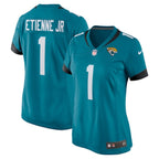 Travis Etienne Jacksonville Jaguars Nike Women's Game Jersey - Teal/Black