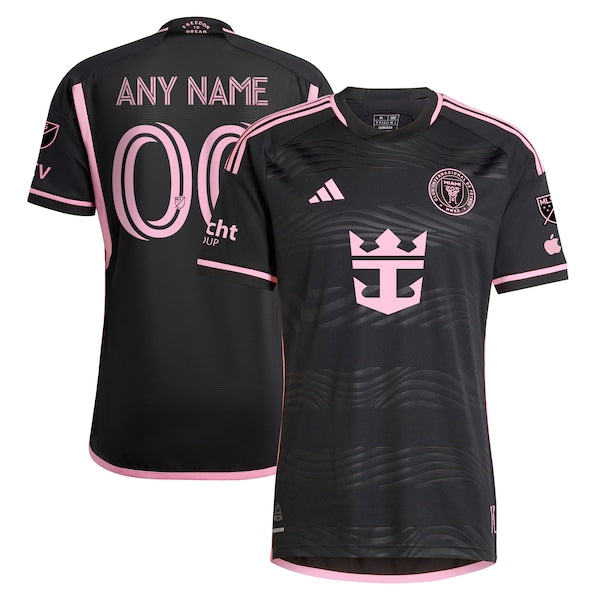 Inter Miami CF adidas 2024 La Noche Authentic Custom Jersey - Black
