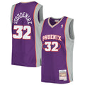 Amar'e Stoudemire Phoenix Suns 2001/02 Hardwood Classics Swingman Jersey - Purple/White