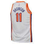 Jalen Brunson New York Knicks Nike Youth 2024/25 Swingman Player Jersey - City Edition - White