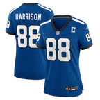 Marvin Harrison Indianapolis Colts Nike Women's Indiana Nights Alternate Game Jersey - Royal/Royal