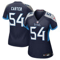 Lorenzo Carter Tennessee Titans Nike Women's Team Game Jersey -  Navy