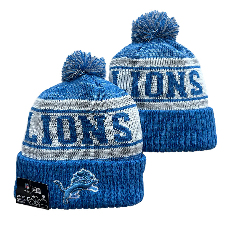 DETROIT LIONS KNIT HAT
