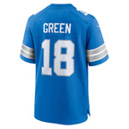 Antoine Green Detroit Lions Nike Team Game Jersey -  Blue
