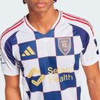 Real Salt Lake adidas 2025 Grid City Authentic Jersey - White