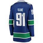 Evander Kane Vancouver Canucks  Women's Home Breakaway Player Jersey - Blue