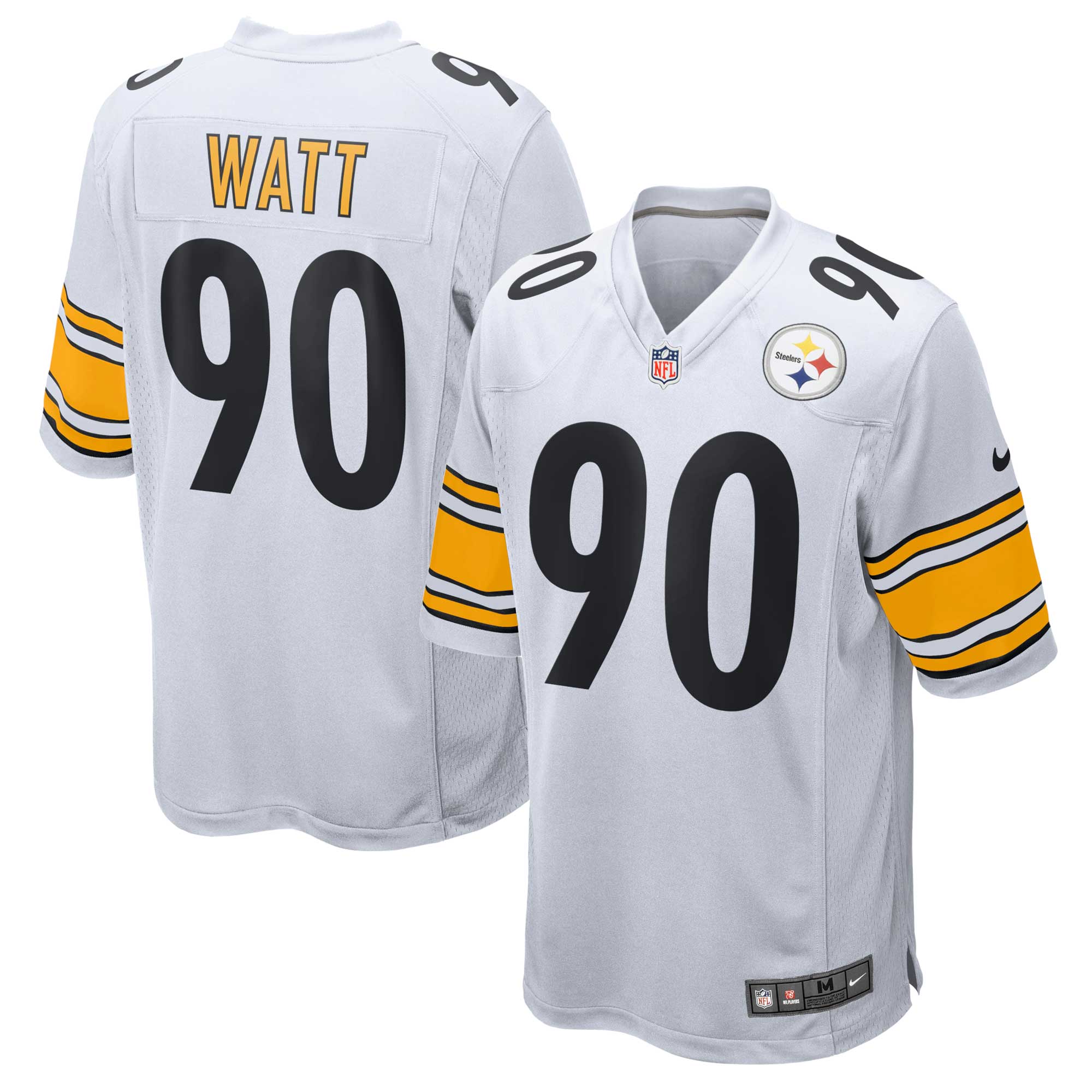 T.J. Watt Pittsburgh Steelers Nike Alternate 1933 Throwback Game Jersey - Gold/Black/White