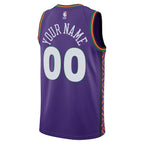 Phoenix Suns Nike Unisex 2024/25 Custom Swingman Jersey - City Edition - Purple