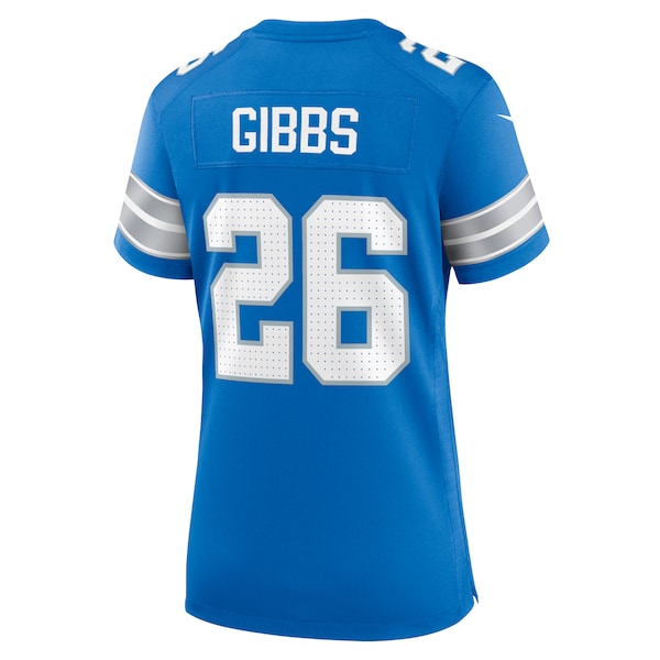 Jahmyr Gibbs Detroit Lions Nike Women's Game Jersey - Blue