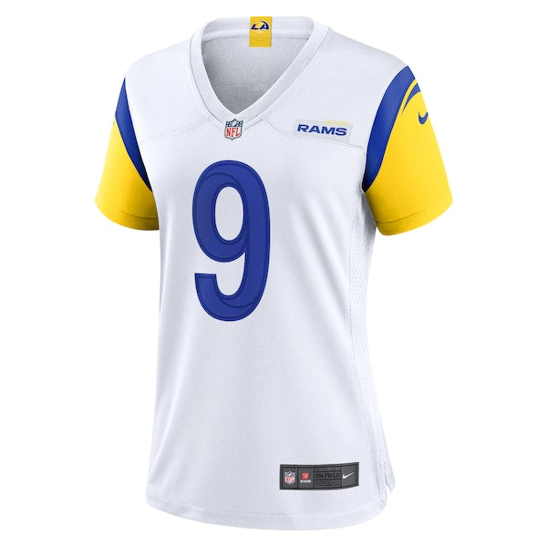 Matthew Stafford Los Angeles Rams Nike Women's Player Jersey - White/Royal
