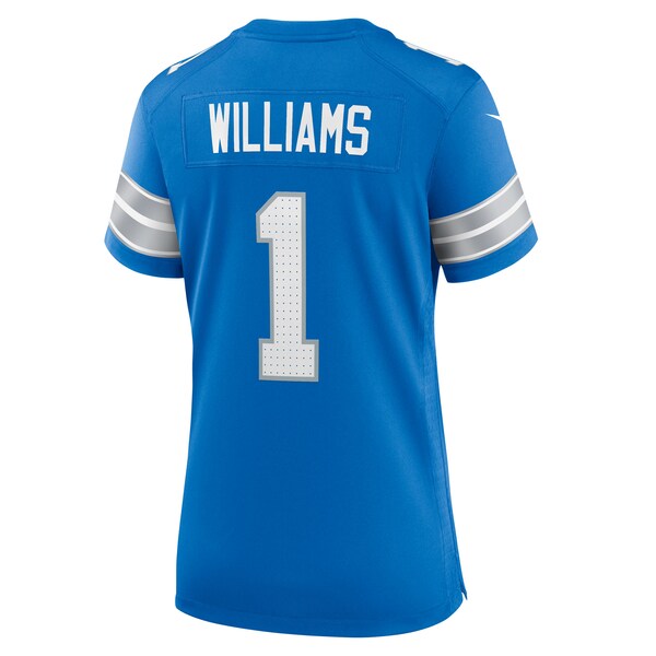 Jameson Williams Detroit Lions Nike Women's Game Player Jersey - Blue/Black
