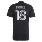 Shaq Moore Nashville SC adidas 2024 Man In Black Kit Replica Player Jersey - Black