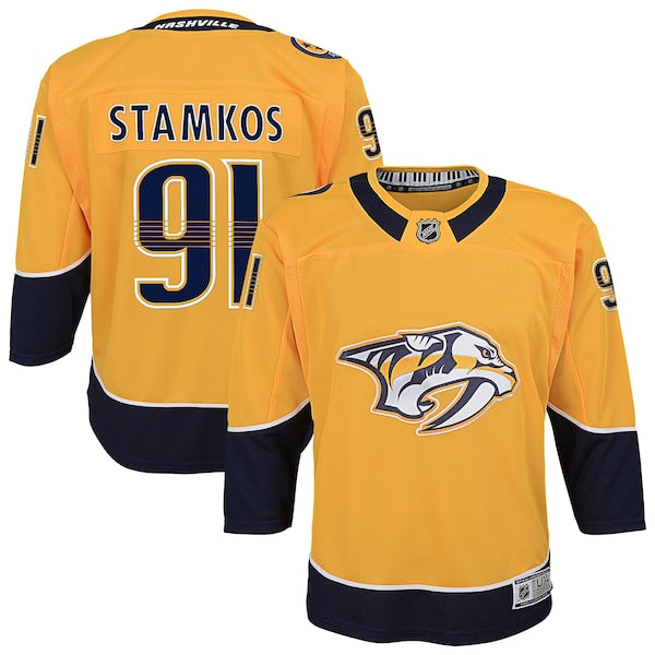 Steven Stamkos Nashville Predators Youth Home Premier Player Jersey - Gold