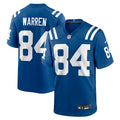 Tyler Warren Indianapolis Colts Nike 2025 NFL Draft First Round Pick Game Jersey - Royal