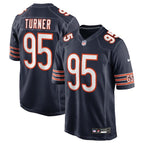 Shemar Turner Chicago Bears Nike Team Game Jersey -  Navy