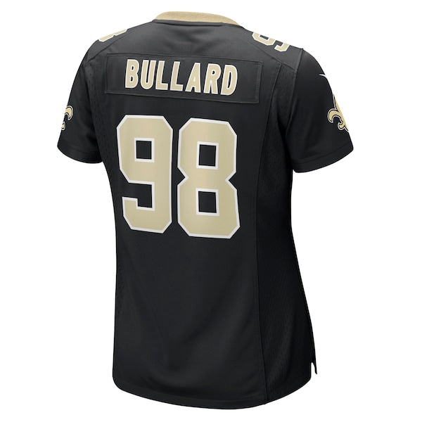 Jonathan Bullard New Orleans Saints Nike Women's Team Game Jersey -  Black