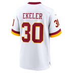 Austin Ekeler Washington Commanders Nike Game Super Bowl Era Jersey - White