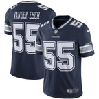 Leighton Vander Esch Dallas Cowboys Nike Vapor Limited Player Jersey - Navy/White