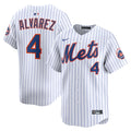Francisco Alvarez New York Mets Nike Home Limited Player Jersey - White