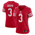 Greg Joseph San Francisco 49ers Nike Women's Team Game Jersey -  Scarlet