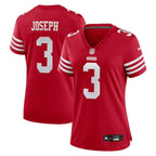 Greg Joseph San Francisco 49ers Nike Women's Team Game Jersey -  Scarlet