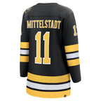 Casey Mittelstadt Boston Bruins  Women's Home Breakaway Player Jersey - Black
