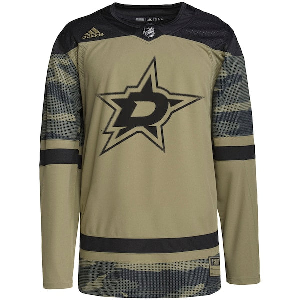 Dallas Stars adidas Military Appreciation Team Authentic Practice Jersey - Camo