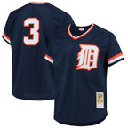 Alan Trammell Detroit Tigers 1984 Authentic Cooperstown Collection Mesh Batting Practice Jersey - Navy