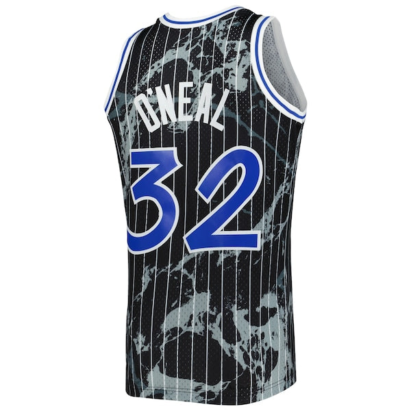 Shaquille O'Neal Orlando Magic 1994/95 Hardwood Classics Marble Swingman Jersey - Black
