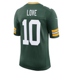 Jordan Love Green Bay Packers Nike Team Vapor Untouchable Limited Jersey - Green