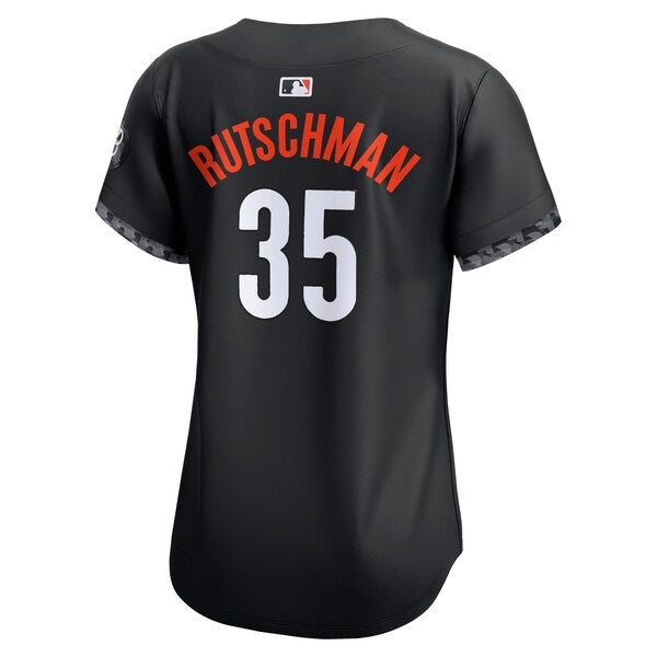Adley Rutschman Baltimore Orioles Nike Women's City Connect Limited Player Jersey - Black