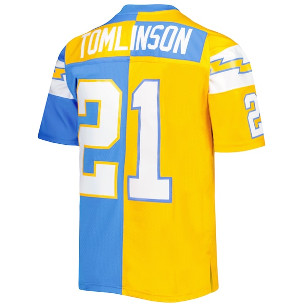 LaDainian Tomlinson Los Angeles Chargers 2002 Split Legacy Replica Jersey - Powder Blue/Gold