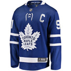 John Tavares Toronto Maple Leafs  Home Captain Premier Breakaway Player Jersey - Blue
