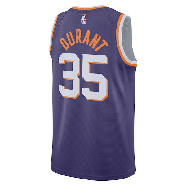 Kevin Durant Phoenix Suns Nike Unisex Swingman Jersey - Icon Edition - Purple/White