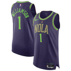 Zion Williamson New Orleans Pelicans Nike 2024/25 Authentic Player Jersey - City Edition - Purple