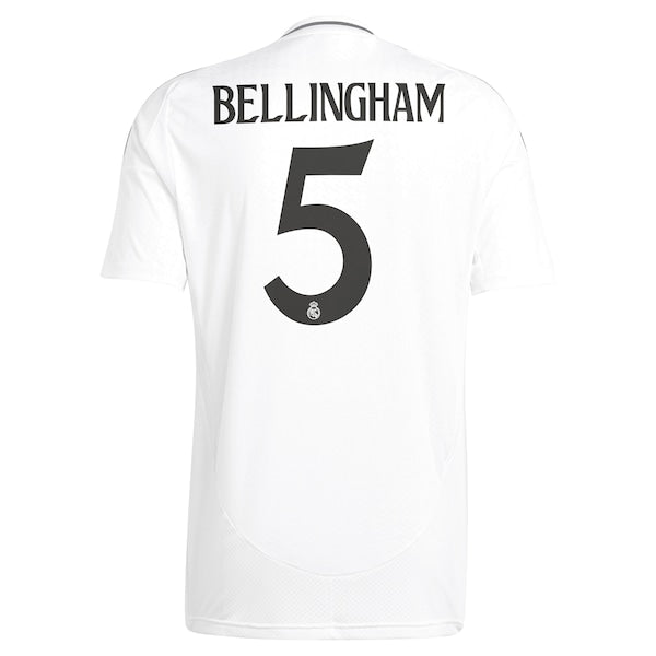 Jude Bellingham Los Merengues adidas 2024/25 Home Replica Player Jersey - White