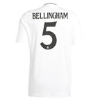 Jude Bellingham Los Merengues adidas 2024/25 Home Replica Player Jersey - White