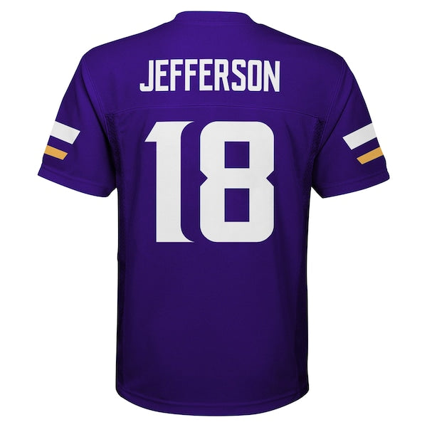 Justin Jefferson Minnesota Vikings Preschool Replica Player Jersey - Purple