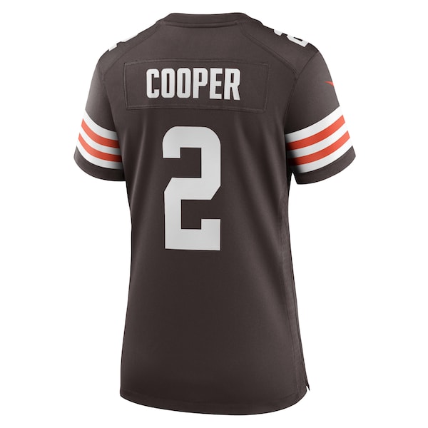 Amari Cooper Cleveland Browns Nike Women's Game Jersey - Brown/White