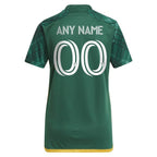 Portland Timbers adidas Women's 2024 Portland Plaid Kit Replica Custom Jersey - Green