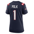 Ja'Lynn Polk New England Patriots Nike Women's Team Game Jersey -  Navy
