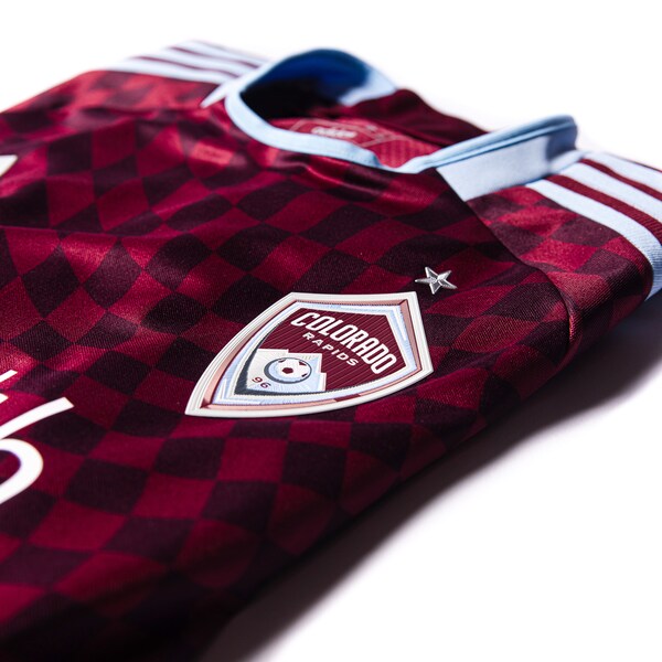 Sam Vines Colorado Rapids adidas 2024 One Flag Kit Authentic Player Jersey - Burgundy