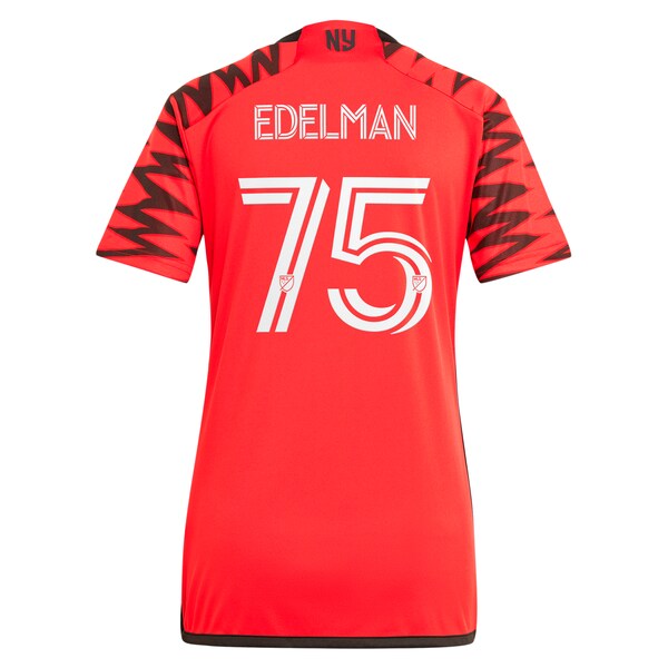 Daniel Edelman New York Red Bulls adidas Women's 2024 Legacy Replica Player Jersey – Red