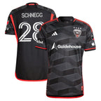 David Schnegg D.C. United adidas 2024 The Icon Kit Authentic Player Jersey - Black