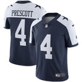 Dak Prescott Dallas Cowboys Nike Alternate Vapor Limited Jersey - Navy/White