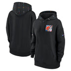 Cleveland Browns Nike Women's 2023 NFL Crucial Catch Club Pullover Hoodie - Black