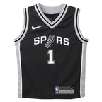 Victor Wembanyama San Antonio Spurs Nike Toddler Swingman Player Jersey - Icon Edition - Black