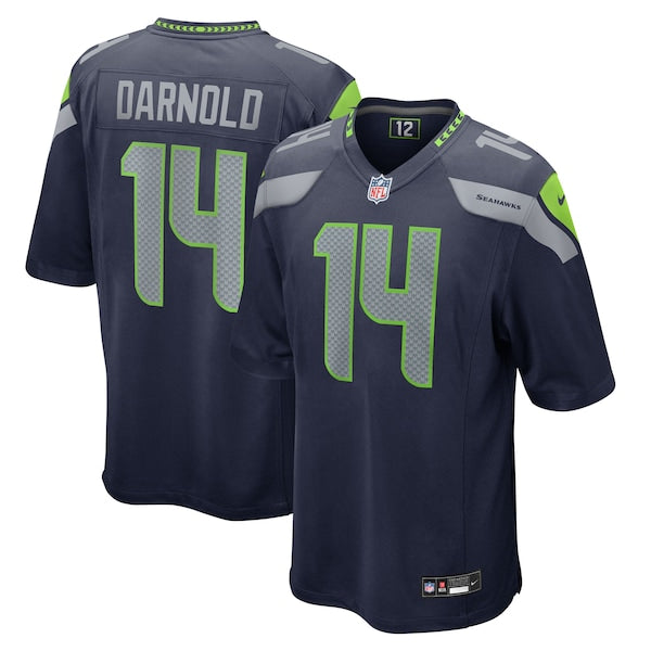 Sam Darnold Seattle Seahawks Nike Team Game Jersey -  College Navy/Navy
