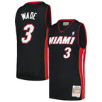 Dwyane Wade Miami Heat  2012/13 Hardwood Classics Swingman Jersey - Black